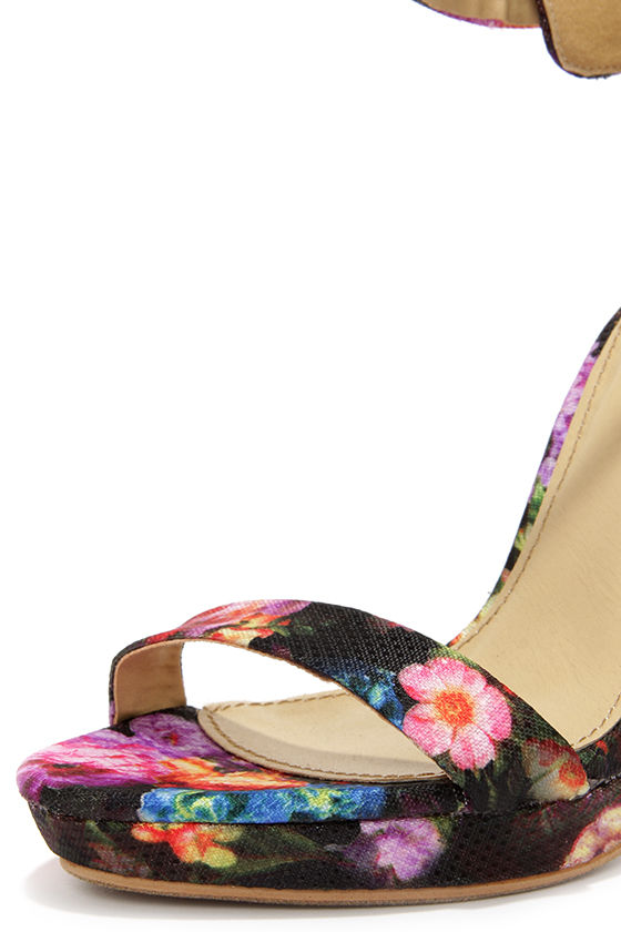 floral heels amazon