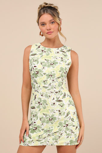 GLD407042A: WHITE/ GREEN/ YELLOW/ BROWN 1