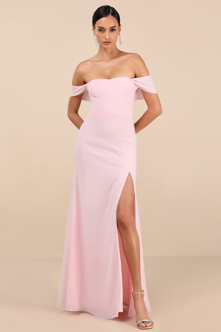 open lace back dress Paloma One Shoulder Knit Maxi Dress with Flowers main image 0