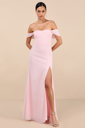 women's light pink off shoulder dress for roleplay Kaximil The Party Mini Dresses, X-Small, Featuring a flattering corset bodice for a perfect fit women's light pink off shoulder