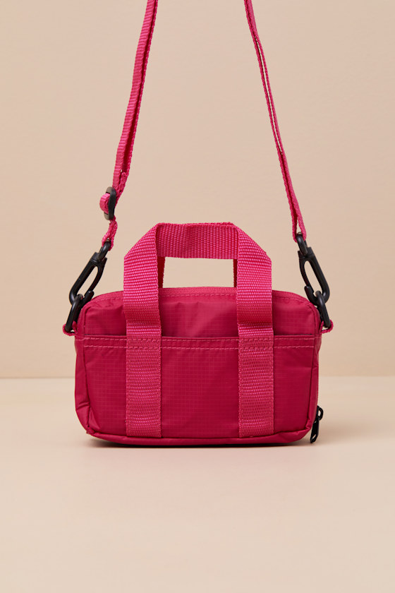 Vans Block Wallet Magenta Crossbody Bag In Magenta