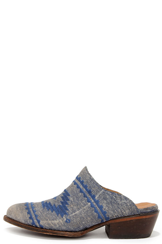 mules denim