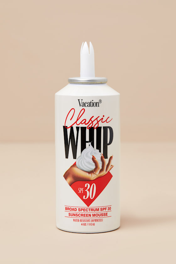 Vacation Classic Whip SPF - SPF 30 Sunscreen - Mousse Sunscreen - Image 3