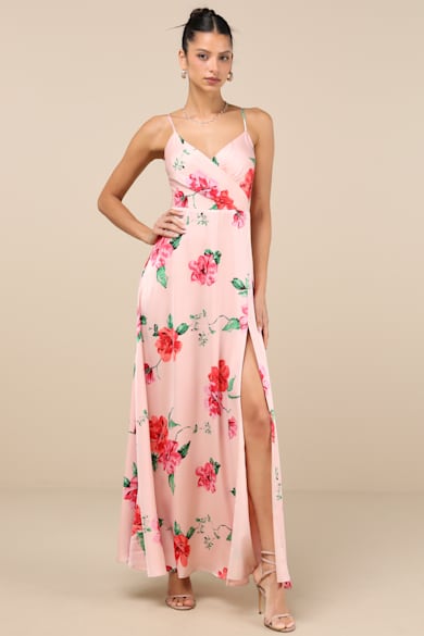 Composed Delight Green Floral Off-the-Shoulder Midi Dress