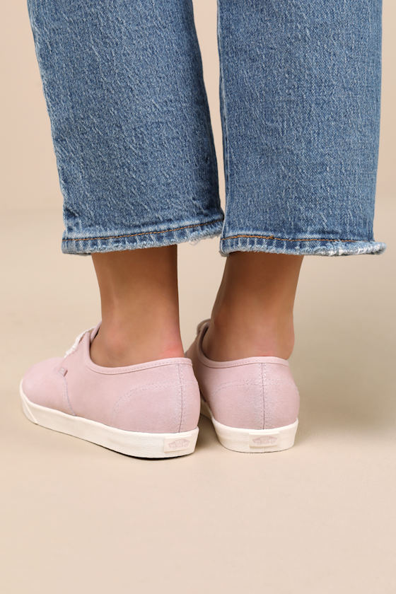 Vans Authentic Lowpro Sepia Rose Suede Lace-up Sneakers