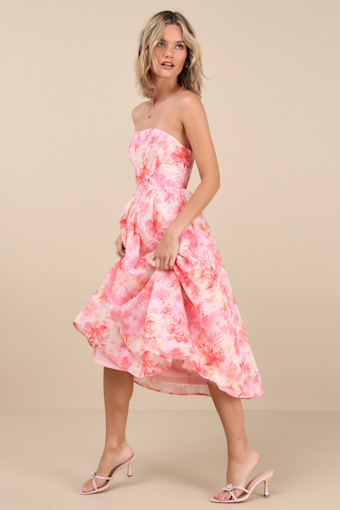 NJD1154: PINK/WHITE/ORANGE MULTI 2