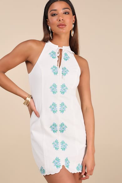 sachin and babi light blue dress Casual Shift Dresses main image 1