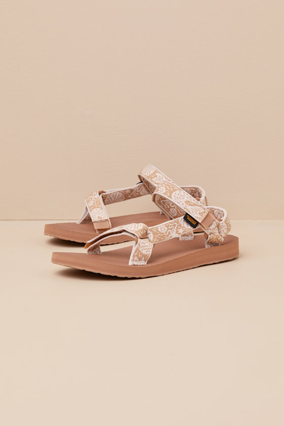 Teva Original Universal Sirena Tanzine Sandals In Animal Print