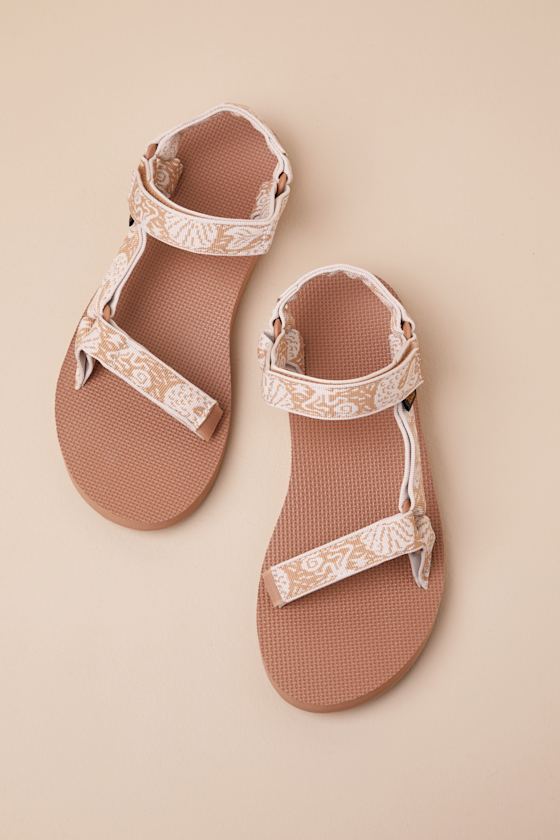 Teva Original Universal Sirena Tanzine Sandals In Animal Print