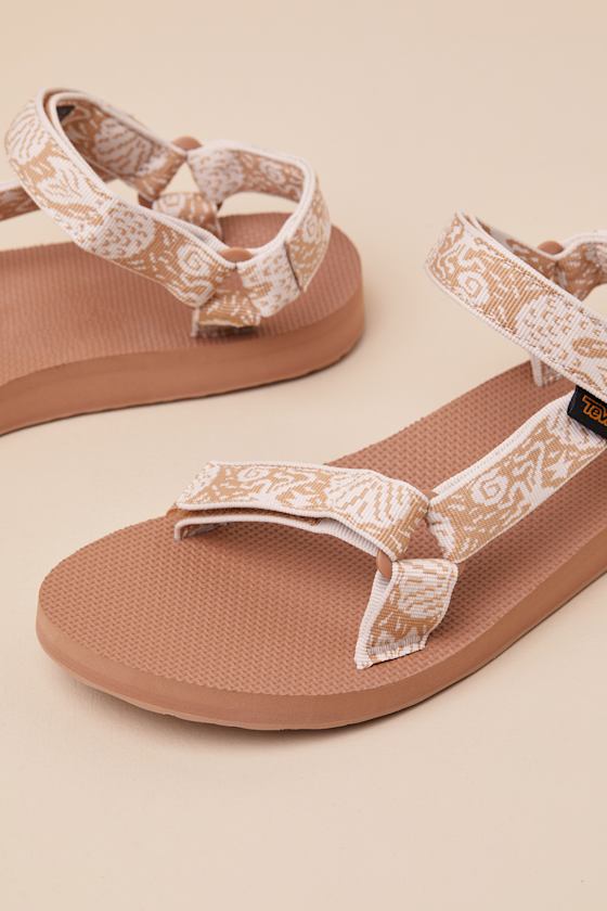 Teva Original Universal Sirena Tanzine Sandals In Animal Print