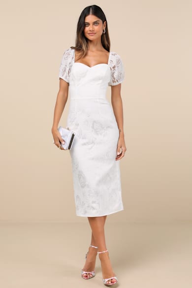 unique ivory wedding dresses Ivory V Neck Chiffon Boho Beach Wedding Dress-Bridelily