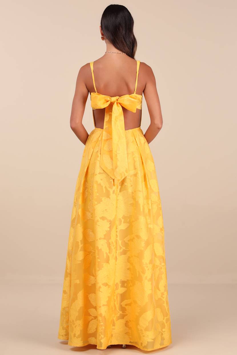 gold satin long sleeve dress Off The Shoulder Full Sleeve Dress in Gold Silk Lamé 8 main image 1