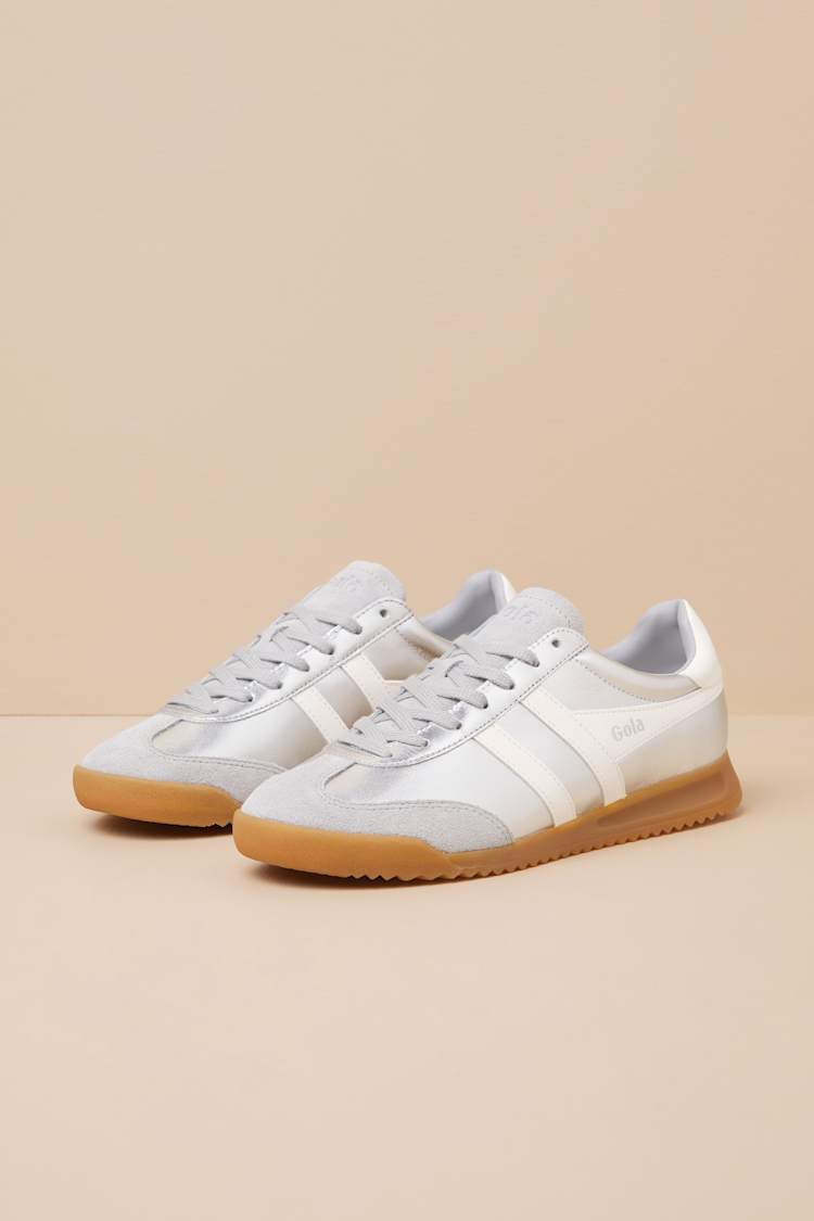 Gola Torpedo suède sneakers donkergroen