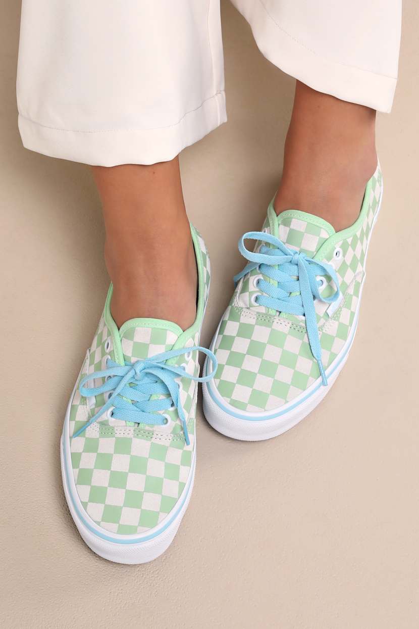 Vans Slip Ons Checker Vans With Laces Red Checkerboard Vans Old