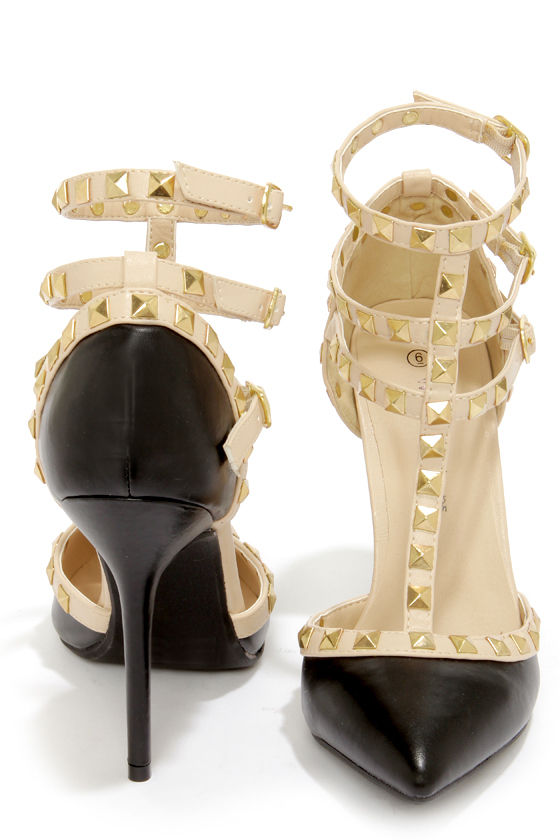 wild diva studded heels