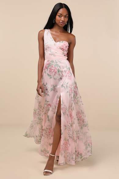 strapless open back dress Luxury Prom Dresses Pink Sexy Long Sleeve Prom Dress/Evening Dress JKS –  Anna PromDress main image 1