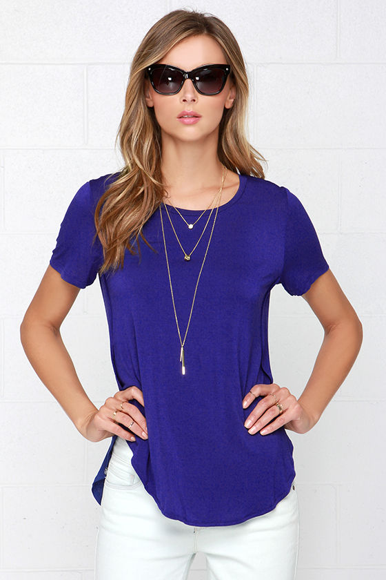 cute royal blue shirts