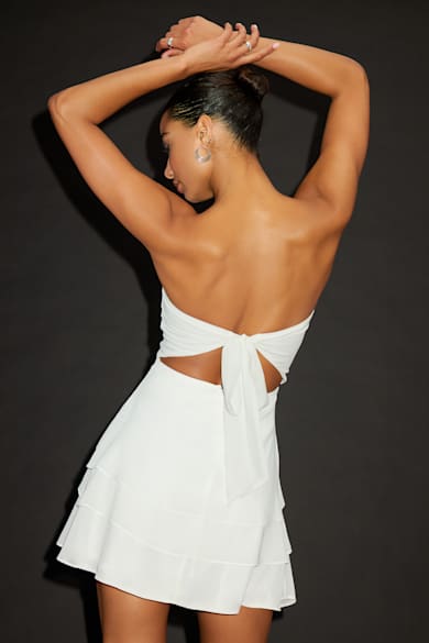 smocked white dress White Smocked Heirloom Bishop Dress