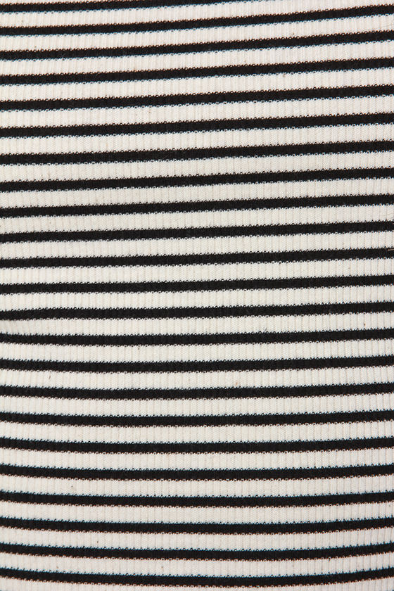 Cute Striped Top - Crop Top - Sleeveless Top - $25.00