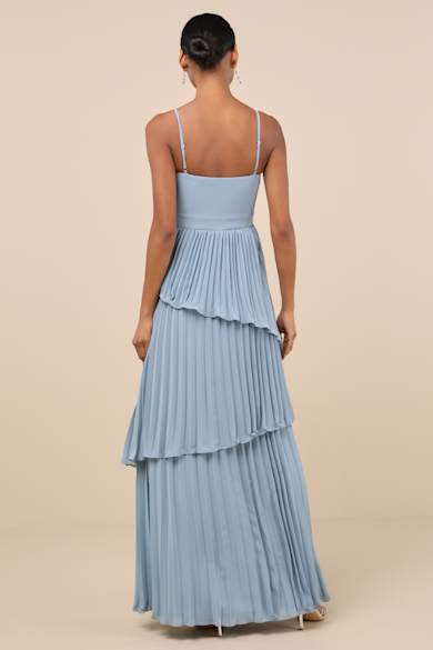 Dusty Blue Bridesmaid Dresses - Lulus