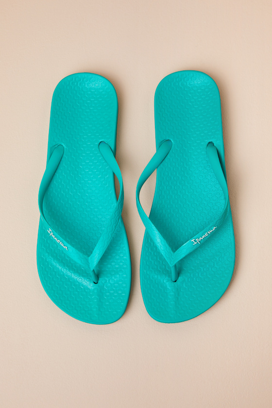 Ipanema Anat Dark Green Colors Fem Flip Flops