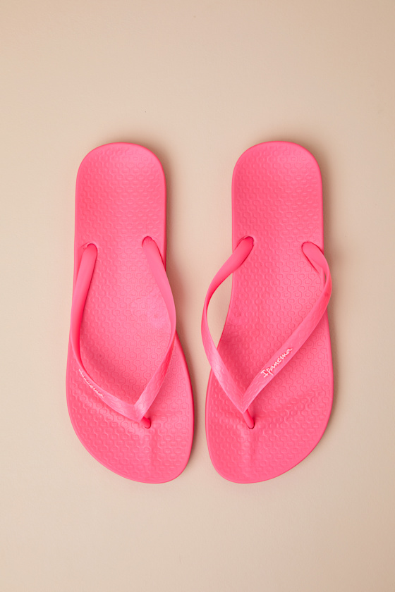 Ipanema Anat Pink Colors Fem Flip Flops