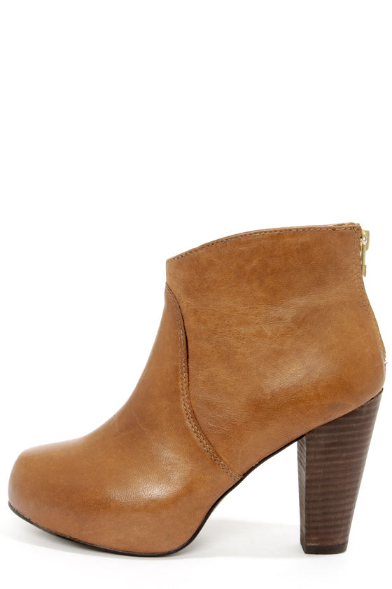 steve madden tan ankle boots