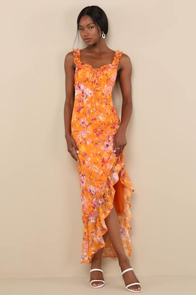 princess polly baby blue dress Orange Wedding Guest Dresses