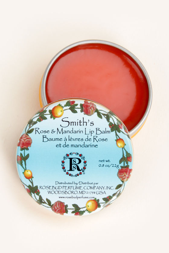 Smith's Rose and Mandarin Lip Balm