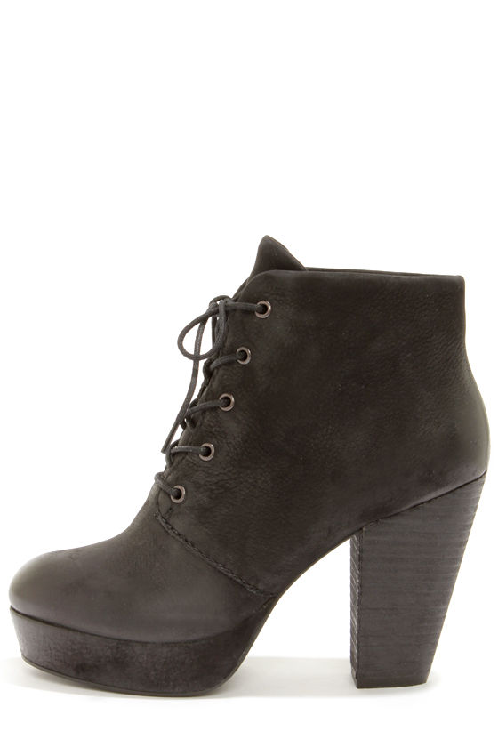 Steve Madden Raspy - Black Boots - Suede Boots - Ankle Boots - $139.00 ...