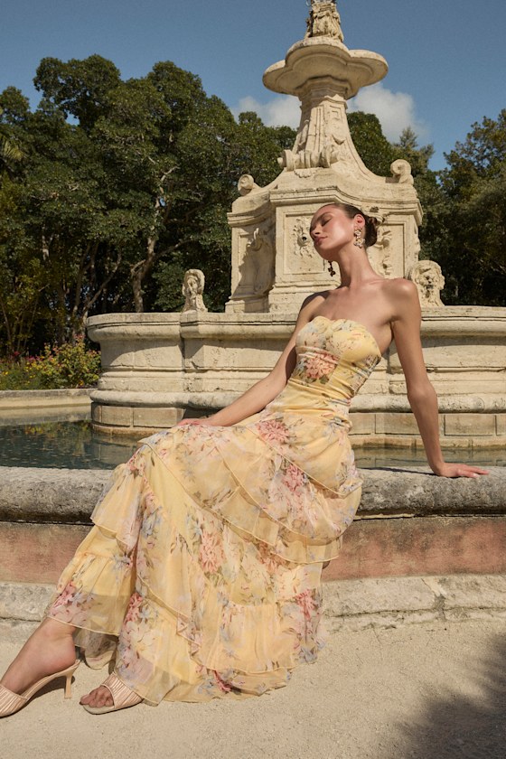 ● NOCONTENT ● Sheer Flower Dress Nox Anabel T724 - Illusion Bodice Cocktail Dress – Couture Candy