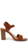 tan high sandals