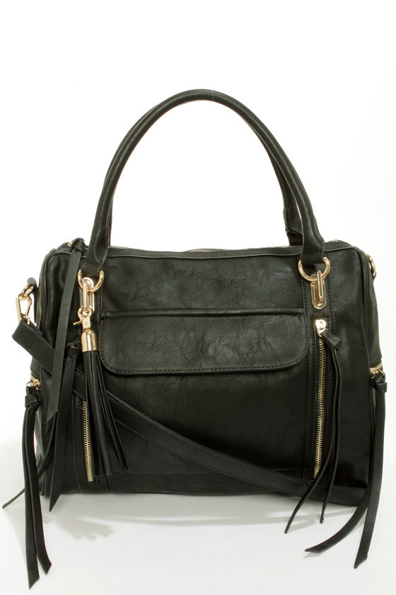 Cute Black Tote - Black Purse - Tasseled Purse - $69.00 - Lulus