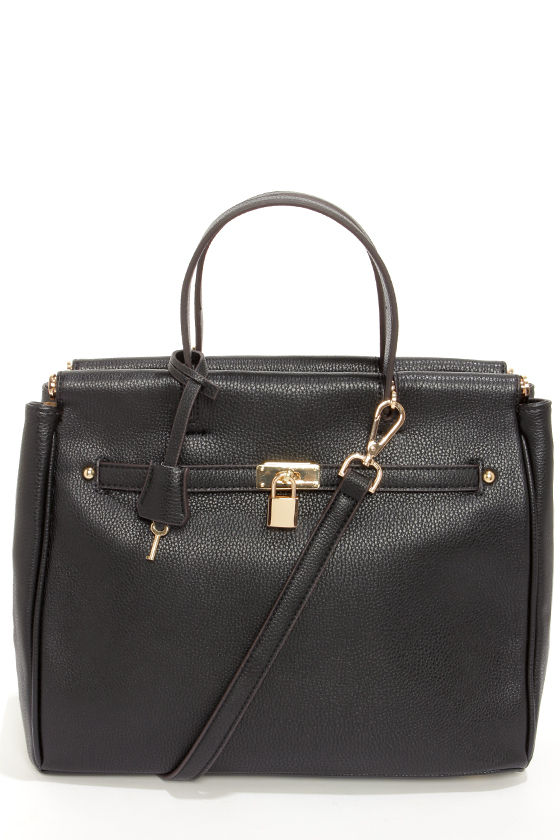 Cute Black Purse - Vegan Leather Purse - Black Handbag - $49.00 - Lulus