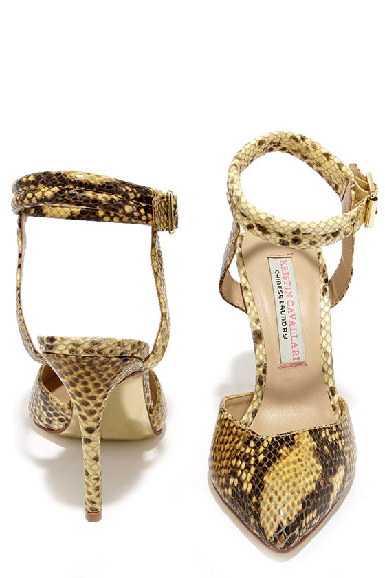 cheap snakeskin heels