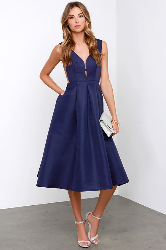 navy blue after 5 dresses