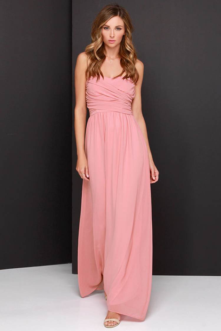 green emerald velvet dress Dusty Rose Plunging Neck 3/4 Sleeves Slit A-Line Prom Dress