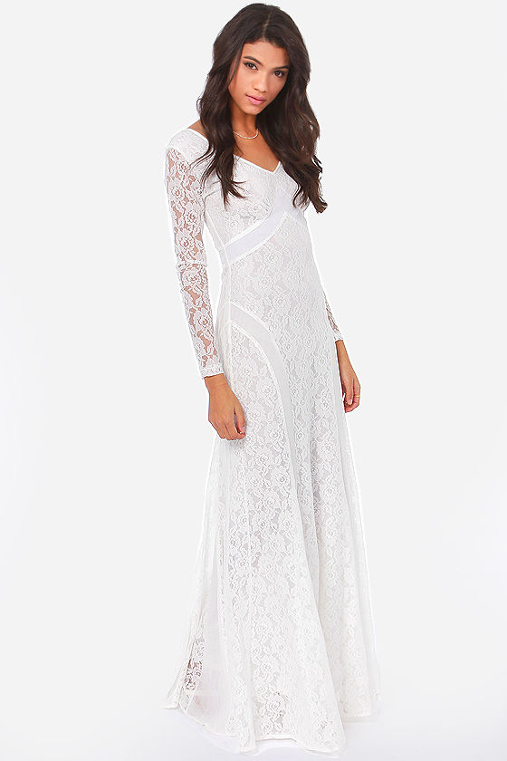 beautiful white lace dresses