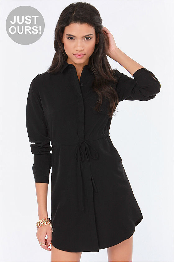 lulus shirt dress