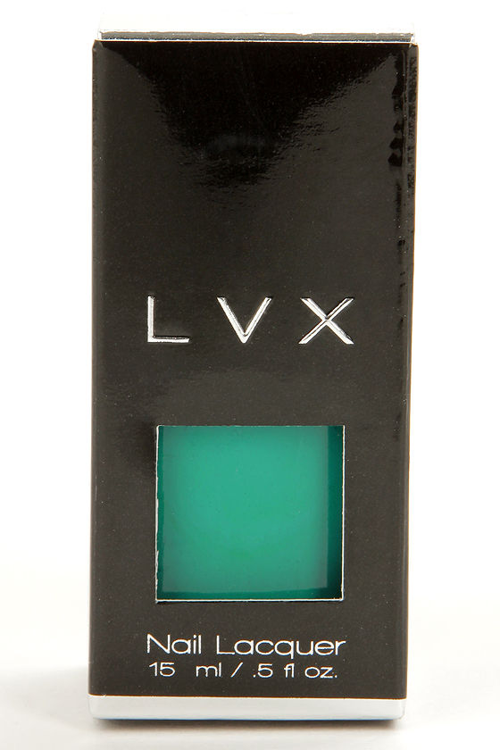 LVX Viridian Sea Green Nail Lacquer 2