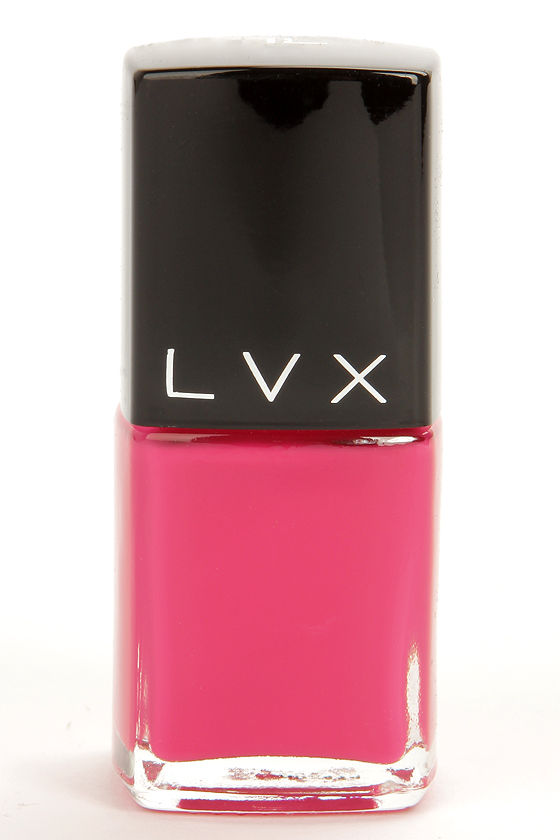 LVX Voyage Hot Pink Nail Lacquer 1