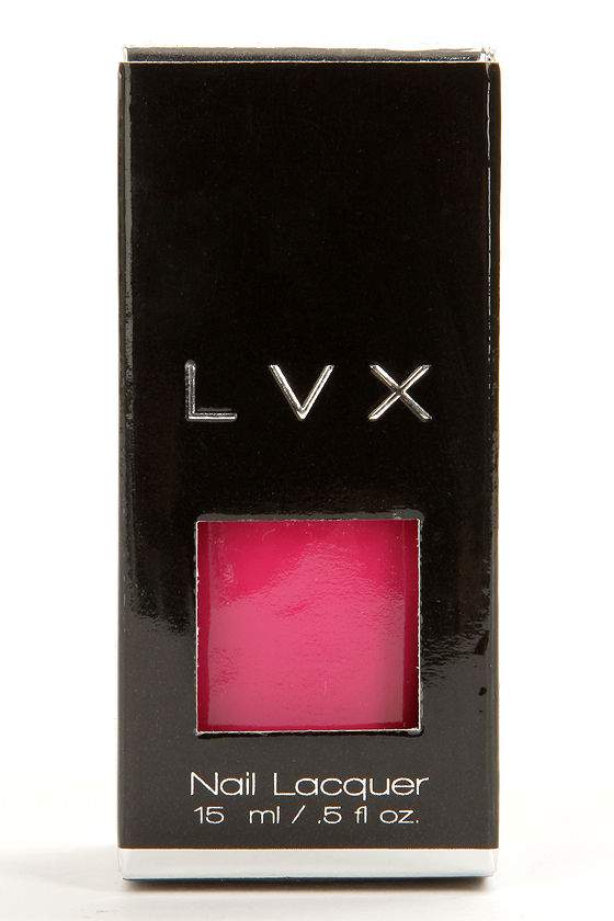 LVX Voyage Hot Pink Nail Lacquer