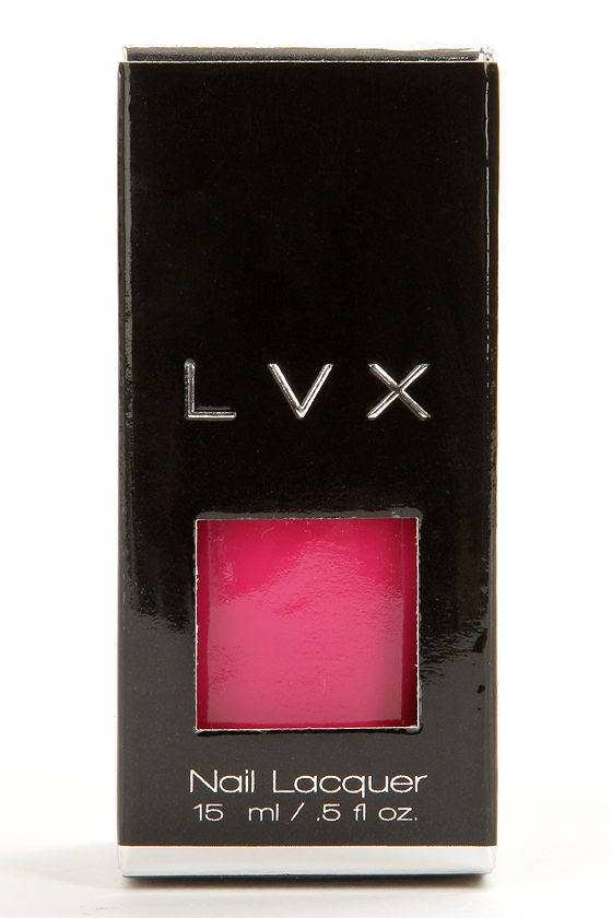 LVX Voyage Hot Pink Nail Lacquer 2
