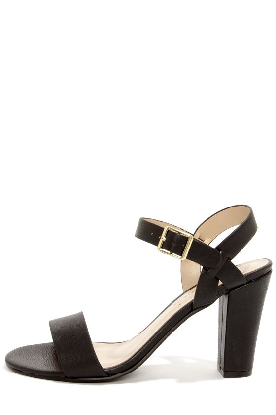 Cute Black Sandals - Dress Sandals - High Heel Sandals - $21.00 - Lulus