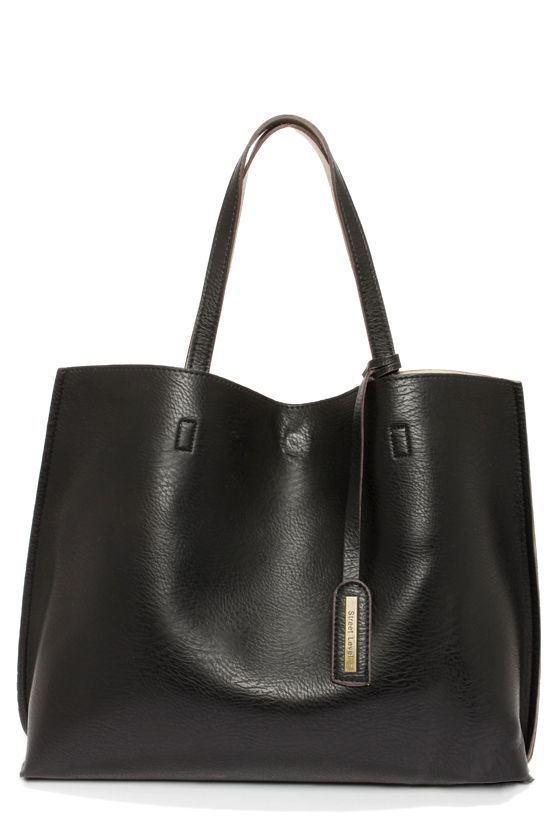 Switch it Up Reversible Black Tote 1
