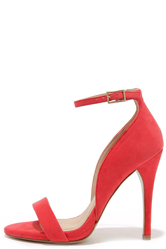 Pretty Red Heels - Single Sole Heels - Stiletto Heels - $38.00 - Lulus