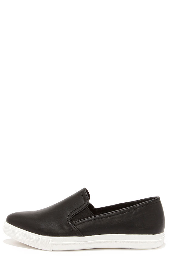 Cute Black Sneakers - Slip-On Sneakers - Slip-On Flats - $69.00 - Lulus