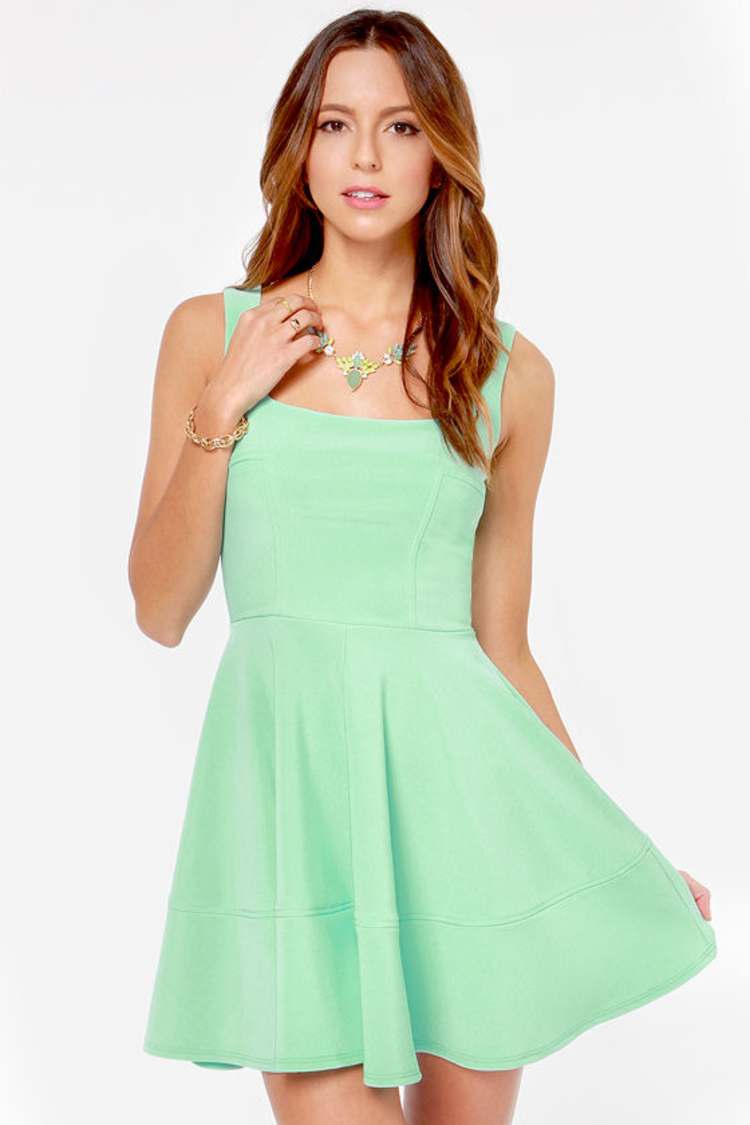 mint green dress casual Feeling So Sweet Teal Green Dress – Shop the Mint