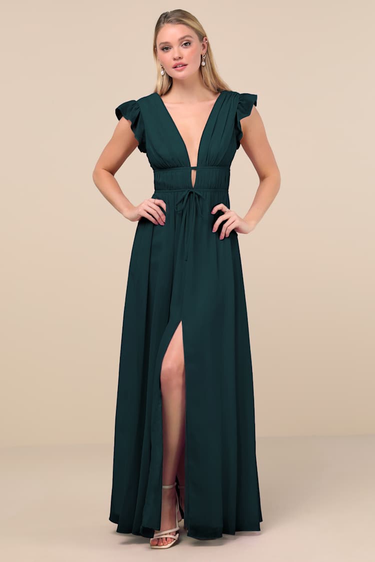 sachin and babi light blue dress AiiRZ Sleeveless Pleated Maxi Evening Gown Formal Floor Length Empire Waist  Ball Gown Prom Wedding Guest Special Occasion Dress｜MISSGUIDED main image 0