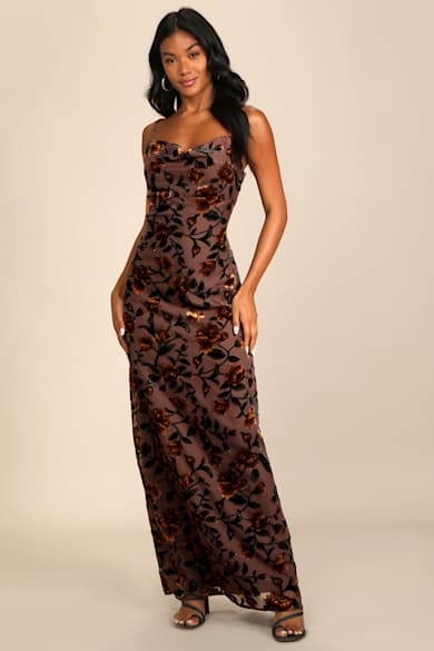 Trendy Floral Dresses and Clothing, Dark Floral Prints - Lulus
